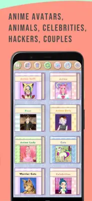 Avatar Maker Characters android App screenshot 3